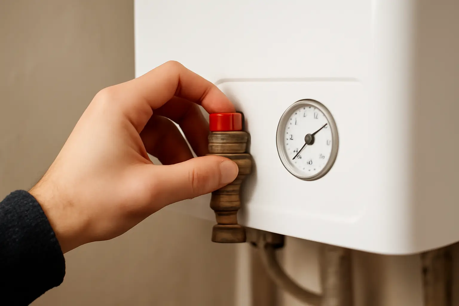 Как подкачать давление в газовом котле Baxi: 6 шагов