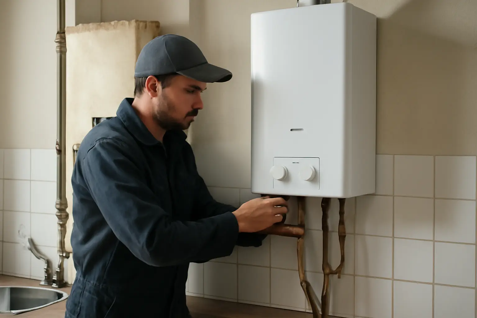 Замена газовой колонки на новую в квартире: порядок действий