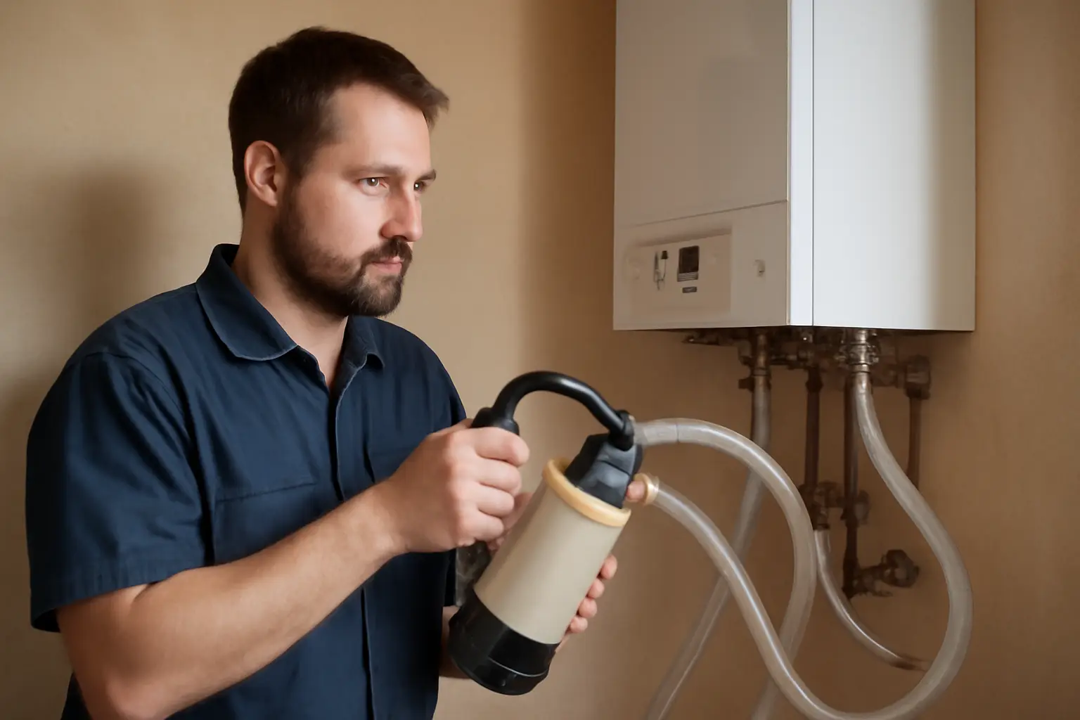 Как промыть газовый котел без разборки: 7 шагов