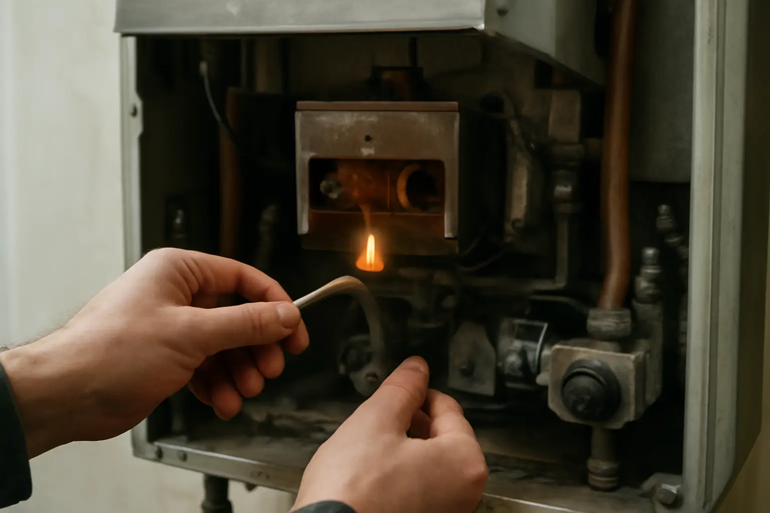 Как разжечь газовый котел