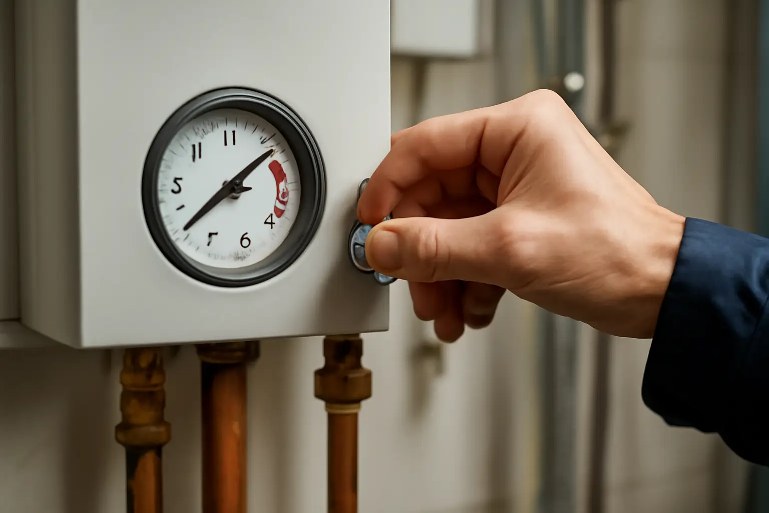 Как снизить давление в газовом котле Baxi