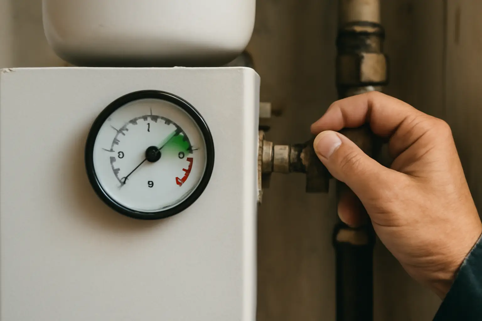 Какое должно быть давление в газовом котле отопления