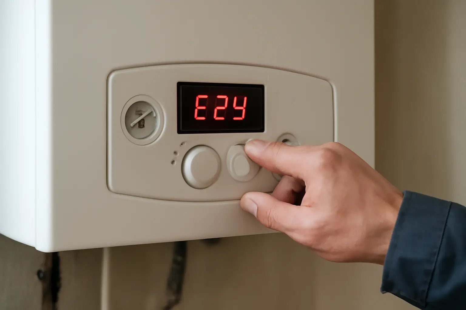 Ошибка E03 на Baxi Luna 3: проблема в тяге или прессостате