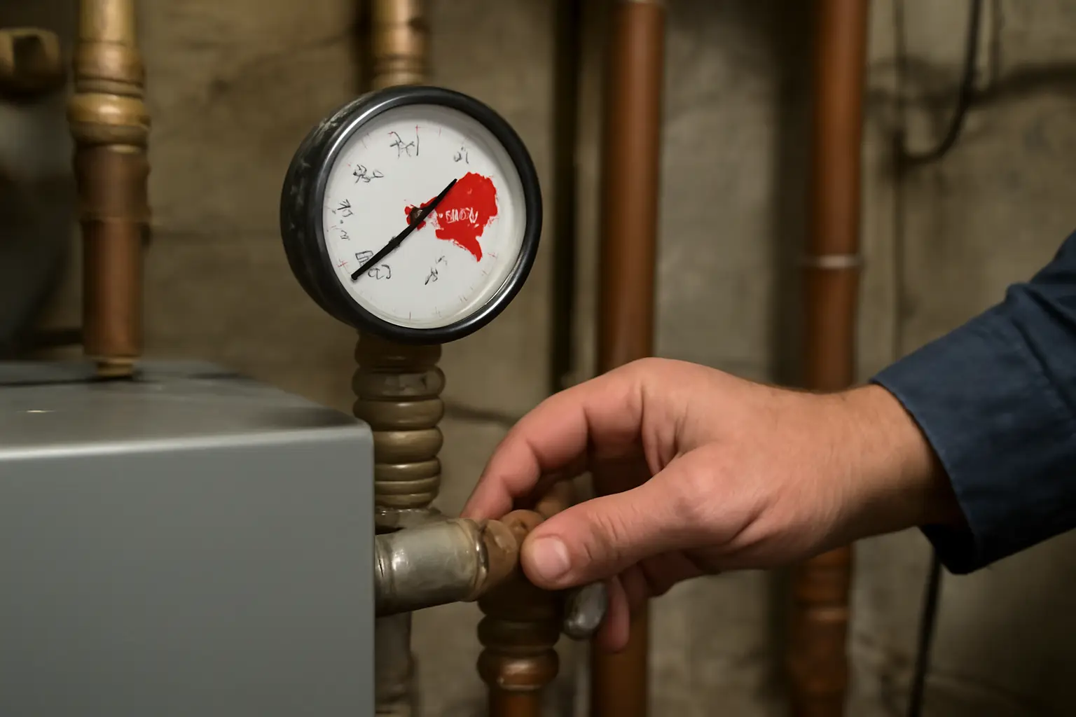 Котел Baxi падает давление постоянно: причины и ремонт