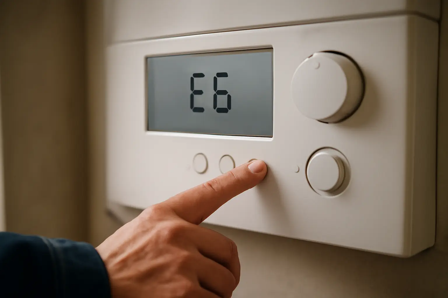 Ошибка E03 на котле Baxi: причины и устранение