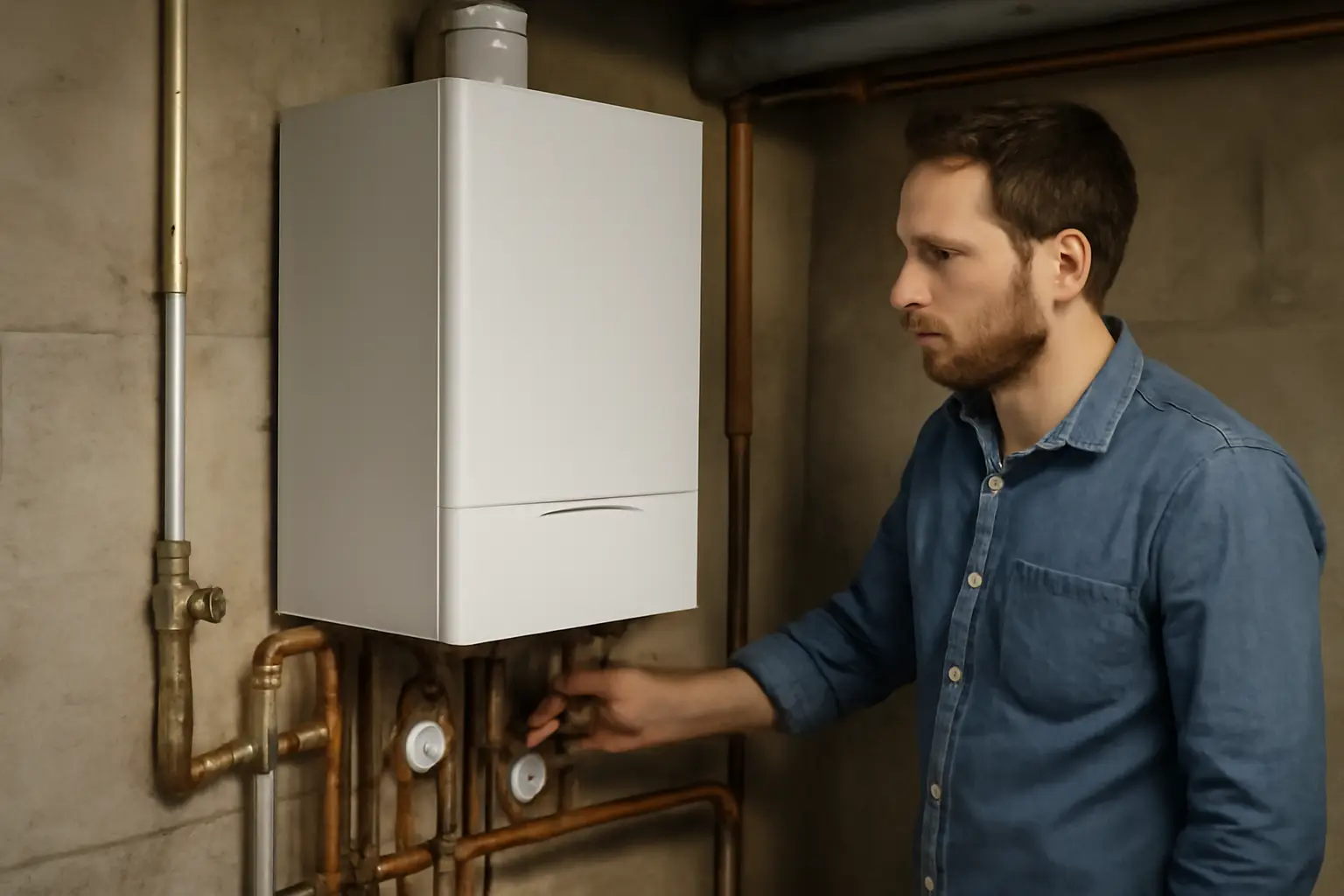 Схема подключения двухконтурного газового котла в частном доме