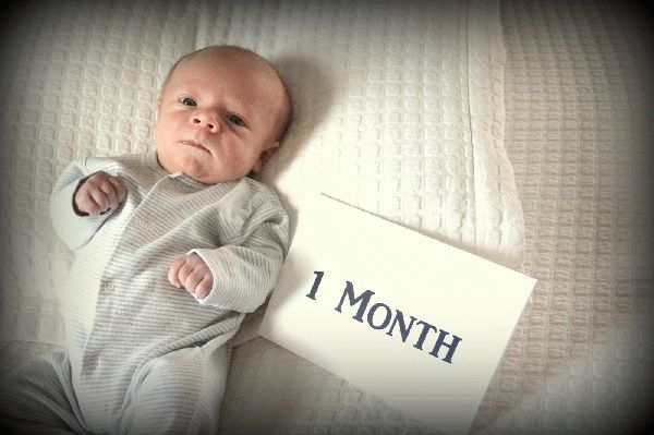 что должен уметь новорожденный ребенок в 1 месяц фото
