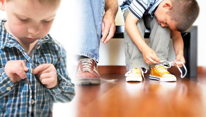 Завязывание шнурков: как научить вашего ребенка важному навыку