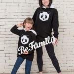 одежда для всей семьи панда фото